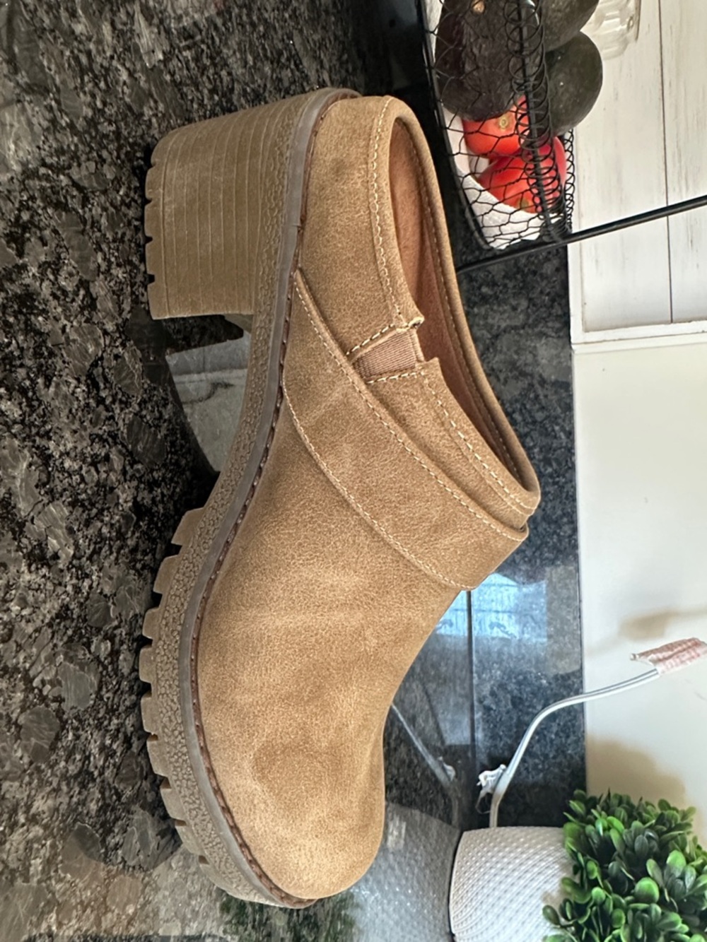 Eastland Womens Nola Clog - Natural Leather - Picture 6 of 7